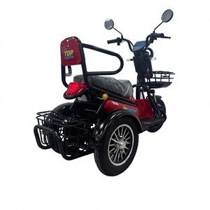 <span class=keywords><strong>600</strong></span> Watt 3 Tekerlekli Açık Gövdeli Elektrikli Üç Tekerlekli <span class=keywords><strong>Scooter</strong></span>, Yetişkinler için 48V Akülü - Product Image 3