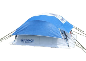 Tenda di Soccorso d'Emergenza 12mq Grande Capacità Impermeabile Antivento Montaggio Rapido Rifugio Temporaneo per Vittime di Disastri - Product Image 3