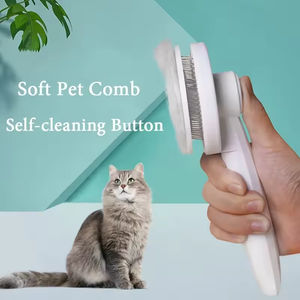 Kedi ve köpek güzellik araçları Pet tarak epilasyon temizleme saç temizleme fırçası otomatik epilasyon makyaj fırçası - Product Image 4