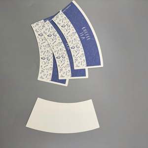 Vaso de cartón con revestimiento de PE de doble cara, apto para uso alimentario, impreso con flexografía, modelo para bebidas y aperitivos, para envolver, al por mayor - Product Image 5