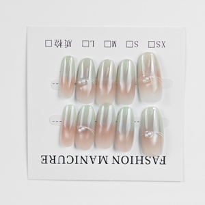Puntas de <span class=keywords><strong>uñas</strong></span> de Gel suave Yelix, <span class=keywords><strong>Uñas</strong></span> postizas personalizadas privadas, <span class=keywords><strong>uñas</strong></span> acrílicas largas personalizadas, múltiples estilos, accesorios a presión, Stiletto - Product Image 3