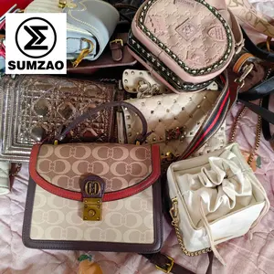 Clean High quality preloved bags second hand ladies ukay bags bale Korea Leather used bags