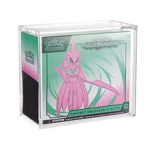 Y Y <b>Acrylic</b> TCG Booster Box Display Case Trading Card <b>Storage</b> Box Ultra Premium Style Collectible Box Japanese Edition - Product Image 5