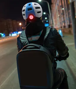 New Arrival Sports Protective Urban Commuting LED Skateboard Skate Helmet Scooter Cycling Bicycle Bike Helmet With Led Light