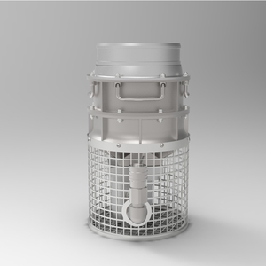 Pompe submersible hydraulique de haute performance avec poignée, fabriquée par un fabricant de qualité, offrant un débit élevé et une performance de drainage optimale - Product Image 4