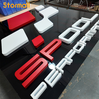 Enseigne LED extérieure pour devanture de magasin, signalétique LED 3D pour commerce, enseigne de magasin, lettres lumineuses pour devanture de commerce