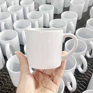 Mug en céramique pour sublimation 8 oz blanc vierge pour impression personnalisée et cadeaux promotionnels - Product Image 3