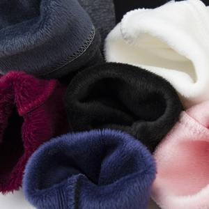 Automne hiver enfants Leggings couleur unie coton intégré polaire pantalons chauds filles épaissi pantalons longs vêtements pour enfants - Product Image 2