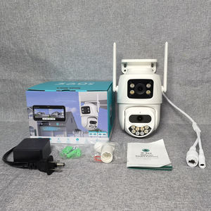 3K 6MP屋外ptzワイヤレスwifiカメラデュアルレンズホームナイトビジョンHD icsee屋外防雨4K8MPネットワークモニターcctvカメラ - Product Image 6