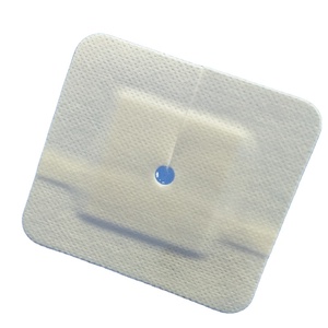 แผ่นแปะแผลรูปตัว C มีกาวในตัว9*10ซม. สำหรับท่อระบายน้ำทางการแพทย์ท่อสายสวนตรึงการฟอกไตทางช่องท้อง - Product Image 1