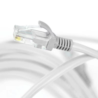 Cable de conexión de PVC de red LAN Ethernet RJ45 de 5m para ordenadores, concentradores de interruptores, enrutadores ADSL, decodificador Digital