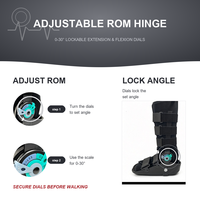 Achat en gros : Botte de marche médicale pour adulte, en caoutchouc antidérapant EVA, avec cadran d'angle réglable, pour la rééducation des entorses de grade 2 et 3