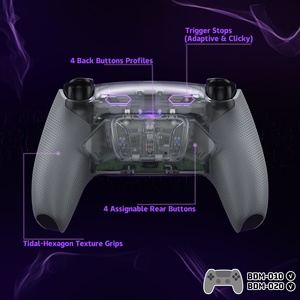 Kit de boutons arrière pour manette PS5 avec mécanisme de clic - Amélioration personnalisée pour le jeu - Product Image 3