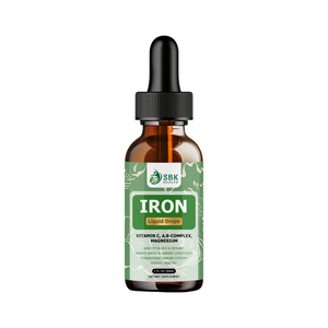 Factory Direct Iron Liquid Drops with Iron Energy Boost Vibrant lifestyles Cognitive Function Calm Mood Cellular Health - Product Image 1