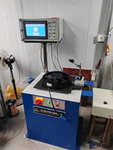 Enkele En Dubbele Vlakke Dynamische Balanceermachine Voor Ventilatoren Waterpompen Remschijven 220V Verticale Balancer Testapparatuur - Product Image 2