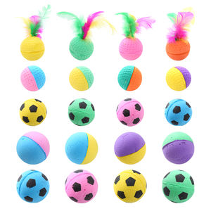 Il gatto interattivo della palla della schiuma del lattice di alta qualità gioca la palla interattiva di calcio - Product Image 4
