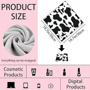 Sac de maquillage portable auto-adhésif en tissu magique, enveloppe de protection multi-usages pour appareils électroniques, objectifs d'appareil photo, ordinateurs portables, cadeaux d'affaires - Product Image 3