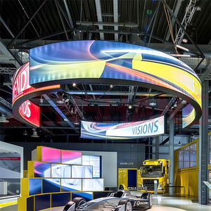 Thiết kế thanh KTV sân khấu nền sáng tạo tái sử dụng có thể gập lại <span class=keywords><strong>LED</strong></span> Bảng điều chỉnh Arc uốn cong màn hình <span class=keywords><strong>LED</strong></span> trong nhà <span class=keywords><strong>LED</strong></span> hiển thị linh hoạt - Product Image 1