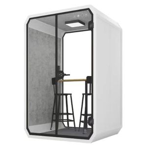 Cabine <span class=keywords><strong>téléphonique</strong></span> insonorisée à la mode cabine <span class=keywords><strong>téléphonique</strong></span> mobile ventilée bureau salle de réunion cosse acoustique - Product Image 1