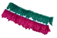 15-20cm couture tissu ruban ruban plume d'oie frange garniture pour bricolage artisanat vêtements robe Costume chapeau accessoire fête décor à la maison