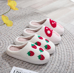 Mode mignon joli nœud femmes pantoufles intérieur hiver semelle souple exquis chaud gracieux casual dortoir confortable plat coton chaussures - Product Image 3