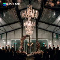 Carpa de Lujo para Bodas y Eventos al Aire Libre, Carpas para Banquetes con Estructura de PVC y Aleación de Aluminio, Hermosas Carpas para Fiestas de Matrimonio