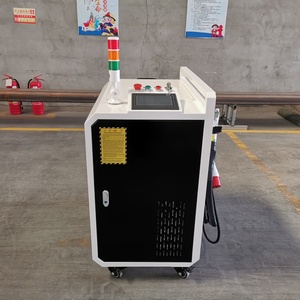 เครื่องเชื่อมเลเซอร์แบบมือถือความเร็วสูง2KW 1.5KW เครื่อง3KW แผ่นโลหะเชื่อมการตัดทำความสะอาดพร้อมตัวควบคุมที่สัมพันธ์กัน - Product Image 6