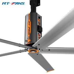 RTFANS 工厂 HVLS <span class=keywords><strong>3</strong></span>米工业吊扇，适用于大型仓库，220V电机，最佳选择用于暖通空调系统 - Product Image 1