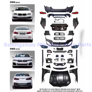 El kit de carrocería mejorado para parachoques es compatible con los modelos <span class=keywords><strong>BMW</strong></span> Serie 5 F10, F18, G30 de 2011 a 2017 y el parachoques M5 modificado. - Product Image 6