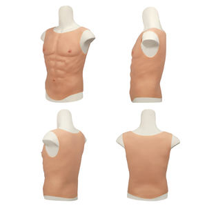 Muscles Réels pour Hommes et Femmes pour les Soirées, Combinaison Musculaire en Silicone, Faux Muscles Abdominaux, Musculation, Cosplay, Bon Marché, Belle Qualité - Product Image 4