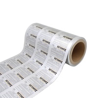 Capsule médicale Pharma Tablette Emballage Imprimer PTP Aluminium Blister Feuille pour Pharmaceutique