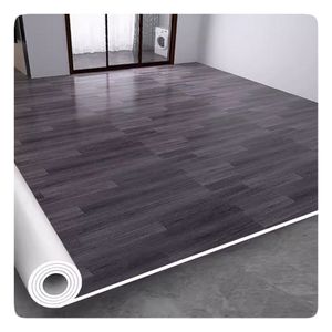 Rollo de Linóleo de Vinilo PVC de Lujo, Plástico Impermeable con Acabado Tipo Madera, Base de Fieltro y Grosor de 0.3 mm a 2 mm, Revestimiento para Suelos Ignífugo - Product Image 1