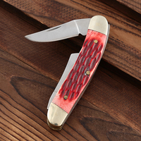 Couteau pliant multifonction en acier inoxydable de haute qualité Bochen avec manche en résine, outils de camping, de chasse, EDC, couteau de survie, couteau de poche