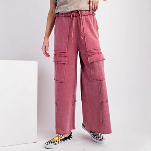 <span class=keywords><strong>Pantaloni</strong></span> Casual <span class=keywords><strong>donna</strong></span> <span class=keywords><strong>taglie</strong></span> <span class=keywords><strong>forti</strong></span> su misura <span class=keywords><strong>pantaloni</strong></span> elastici <span class=keywords><strong>in</strong></span> <span class=keywords><strong>vita</strong></span> dritti Casual grandi tasche Cargo <span class=keywords><strong>pantaloni</strong></span> a gamba dritta per <span class=keywords><strong>donna</strong></span> - Product Image 4
