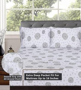 Siêu Mềm Tấm Sợi Nhỏ Đặt Chất Lượng Cao Tấm Bộ Đồ Giường Đặt Bộ - Product Image 4