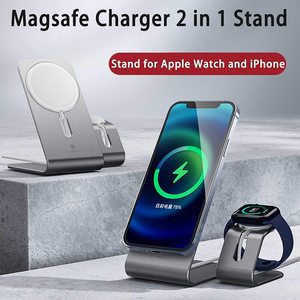 Boneruy-soporte de carga 2 en 1 <span class=keywords><strong>para</strong></span> teléfono móvil, Compatible con <span class=keywords><strong>Apple</strong></span> <span class=keywords><strong>Watch</strong></span> y MagSafe, <span class=keywords><strong>iPhone</strong></span> <span class=keywords><strong>12</strong></span> - Product Image 5