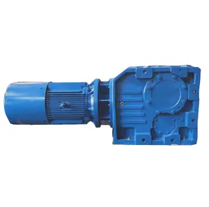 EVERGEAR DRIVE Seri K Sudut Kanan IEC EX/ATEX Motor Roda Gigi Tahan Ledakan/API, Peredam Kecepatan