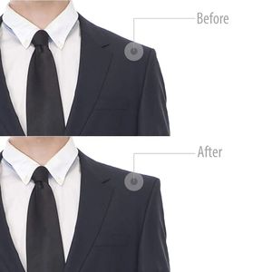 9 Pares de <span class=keywords><strong>Hombreras</strong></span> Blancas de Alta Calidad de 1/2'' Marca D&D, Almohadillas de Esponja para Coser, Accesorios de Ropa para Blazers y Camisetas, Unisex - Product Image 6