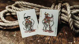 Cartas de Póker Náuticas Personalizadas Seafarers GOLD Edición Almirante - Product Image 2