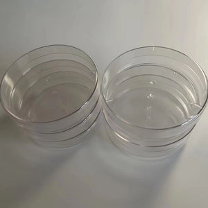 مخصص بالجملة طبق بتري دائري شفاف طبي معقم نفاذية إضاءة عالية 90 Pp طبق بتري - Product Image 4