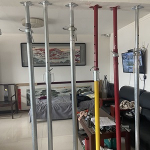 Giàn giáo acrow Prop xây dựng hỗ trợ jack cắm mạ kẽm ván khuôn thép có thể điề<span class=keywords><strong>u</strong></span> chỉnh đạo cụ bê tông shoring bài viết - Product Image 2