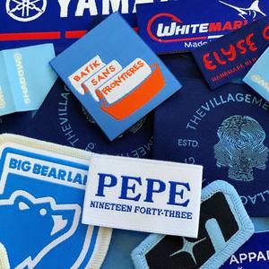 Chất Lượng Cao Mềm Dệt Nhãn <span class=keywords><strong>Made</strong></span> May Nhãn Tùy Chỉnh Thiết Kế Riêng Dệt Nhãn Cho Quần Áo - Product Image 6