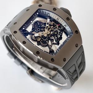 Reloj Mecánico Personalizado de la Mejor Calidad, Resistente al Agua, 43 mm, Cristal de Zafiro, Resistente al Agua hasta 50 Bares, Cronógrafo, Cerámica Gris - Product Image 3