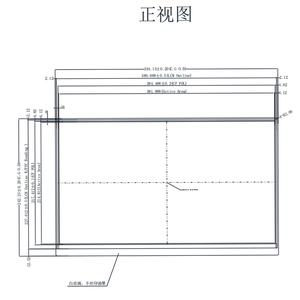 <span class=keywords><strong>OLED</strong></span> 17,3-дюймовый экран с разрешением 1920*1080, диапазон рабочих температур-43, экран с электромагнитным экранированием - Product Image 6
