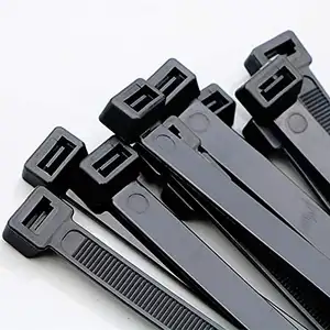 JAGASL Premium Heavy Duty Assorted 5*500MM Self-locking Nylon Plastic black Cable Ties