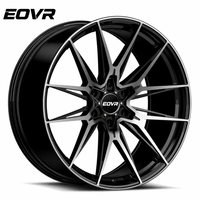 Rines EVOR Forjados OEM Cromados Cóncavos con Borde Profundo de 17 19 20 21 22 Pulgadas para Autos Deportivos AUDI, Tesla, BMW, Urus, Nissan