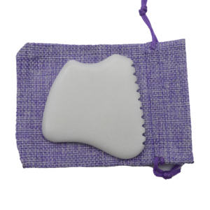 <span class=keywords><strong>Massaggiatore</strong></span> Gua Sha Bian in Nefrite Bianco Naturale per Corpo e <span class=keywords><strong>Viso</strong></span>, Strumento per Scraping in <span class=keywords><strong>Giada</strong></span> con Personalizzazione del Logo - Product Image 6