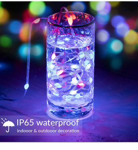 ไฟประดับ<span class=keywords><strong>ต้น</strong></span>คริสต์มาส LED ควบคุมผ่านแอพพลิเคชั่น  แบบเสียบ USB  กันน้ำ IP65 ใช้ได้ทั้งภายนอกและภายในอาคาร  ไฟ RGB หลากสีสัน  สำหรับเทศกาลวันหยุด - Product Image 5