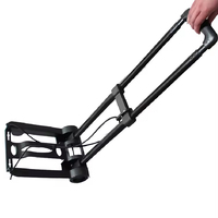 Travelsky personnalisé capacité max 45kg facile à transporter avion pliant chariot à bagages à vendre