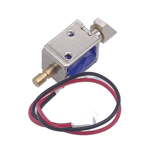 ミニ電動リニア<span class=keywords><strong>DC</strong></span> 3V 6V 12V 24V ソレノイドラッチプッシュプル電磁石 ドアロック用 - Product Image 1